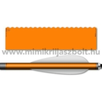 Socx Wrap Fluo Wave Edge 10.3 mm Max Fluor Orange vesszőmatrica
