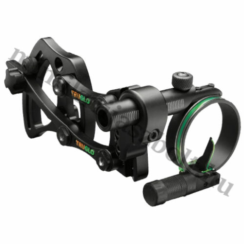 TruGlo Sight Pendulum 1-Pin Adjst Brkt .019 Black - 1 pines (zöld) irányzék, világítással