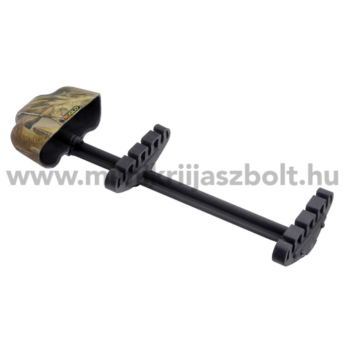 TruGlo Bowquiver Loc-Dwn 4-Arrow, fekete, - 4 vesszős vesszőtár