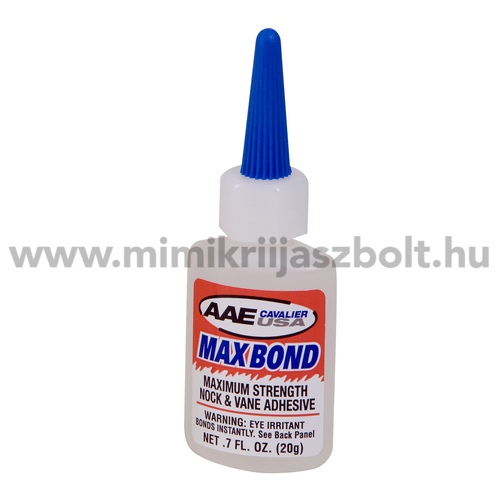 AAE Arizona Glue Max Bond 20g- minőségi ragasztó karbon és alumínium vesszők tollazásához