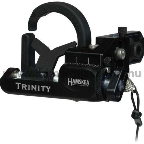 Hamskea Arrow Rest Compound Trinity Hunter Pro MicroTune RH Fekete- Minőségi billenő kifutó, mikrobeállítással, jobb kezes, fekete színű