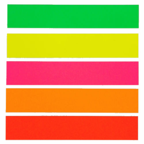 Egyszínű vesszőmatrica fluor színekben